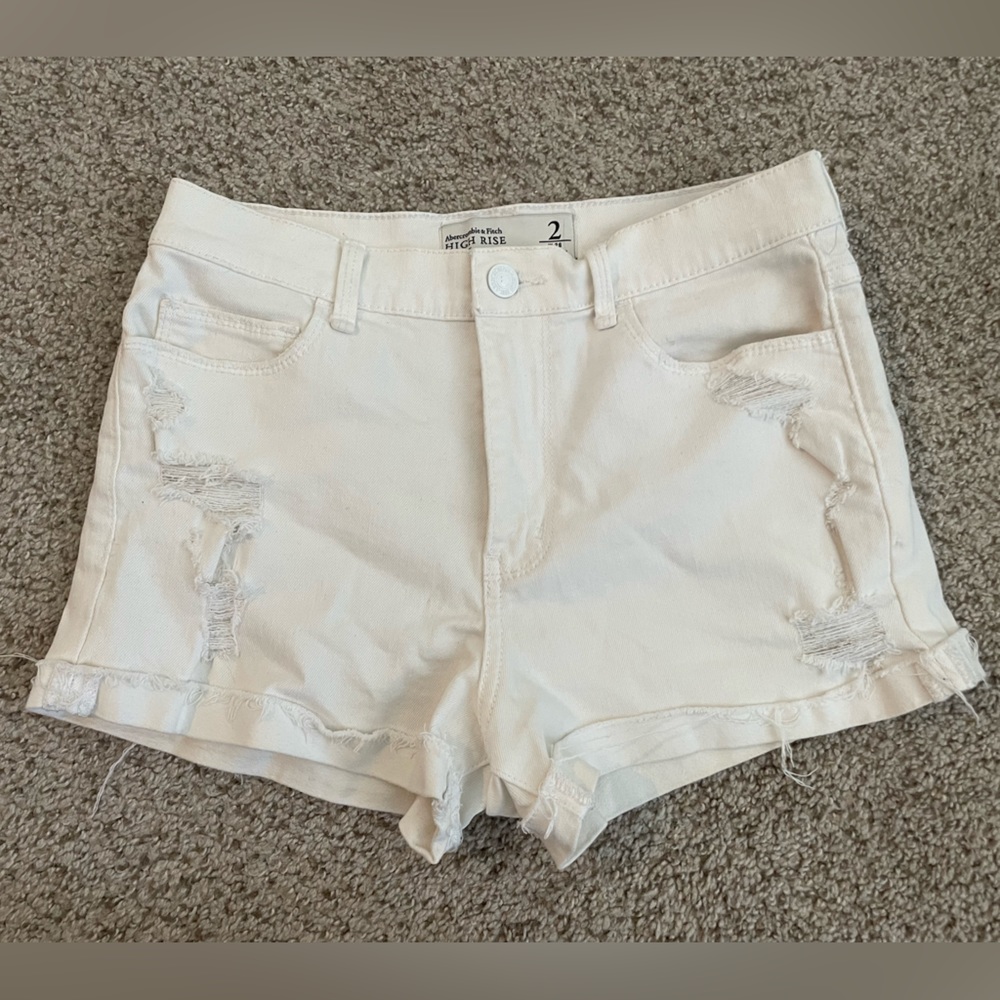 Abercrombie high rise short